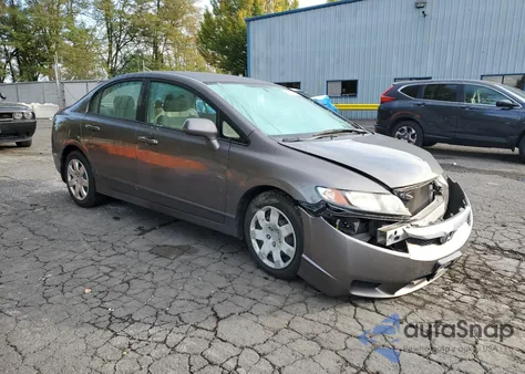 2010 Honda Civic Lx из США, поврежденный, VIN 19XFA1F5XAE075975